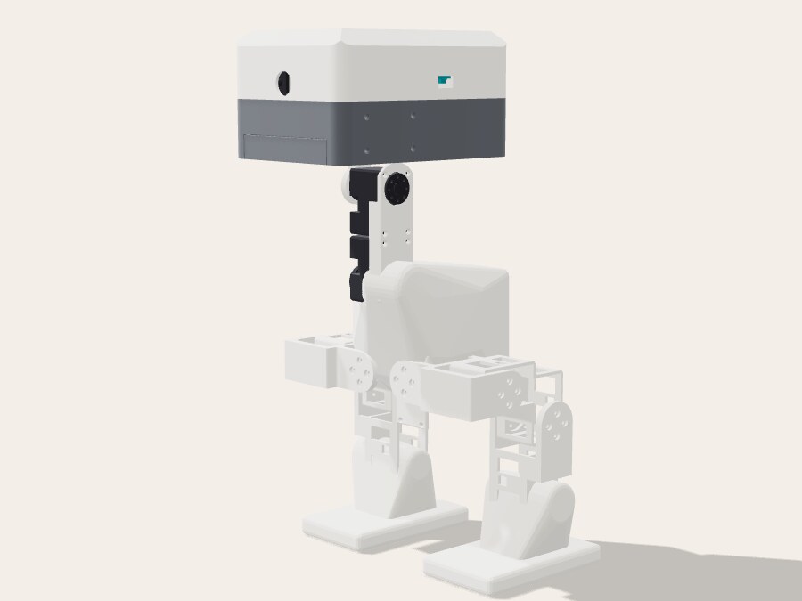 Huey, the Microduck built and wired