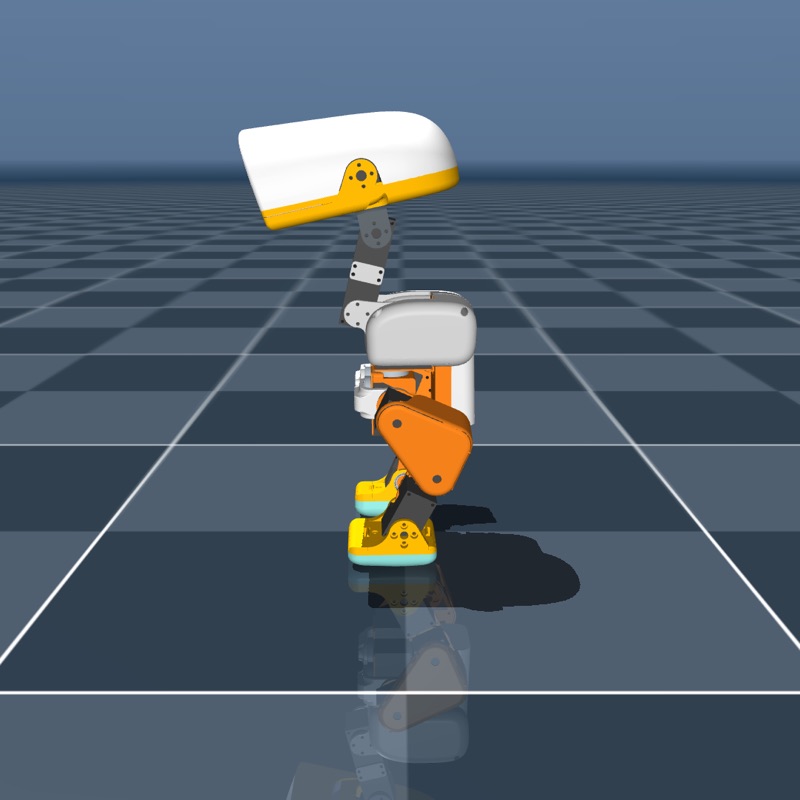 Microduck, our small walking robot
